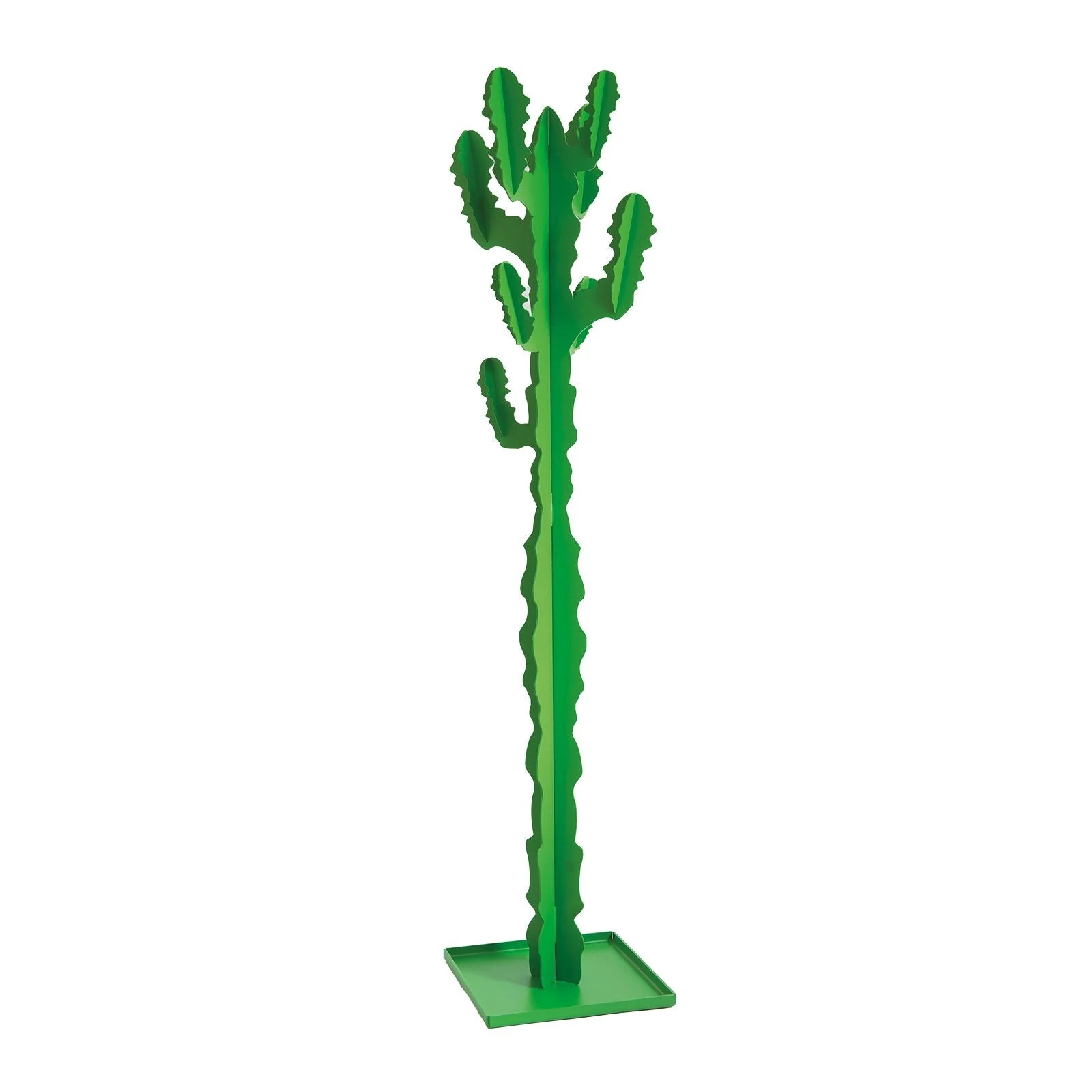 ARTI & MESTIERI Appendiabiti da Terra Cactus Verde