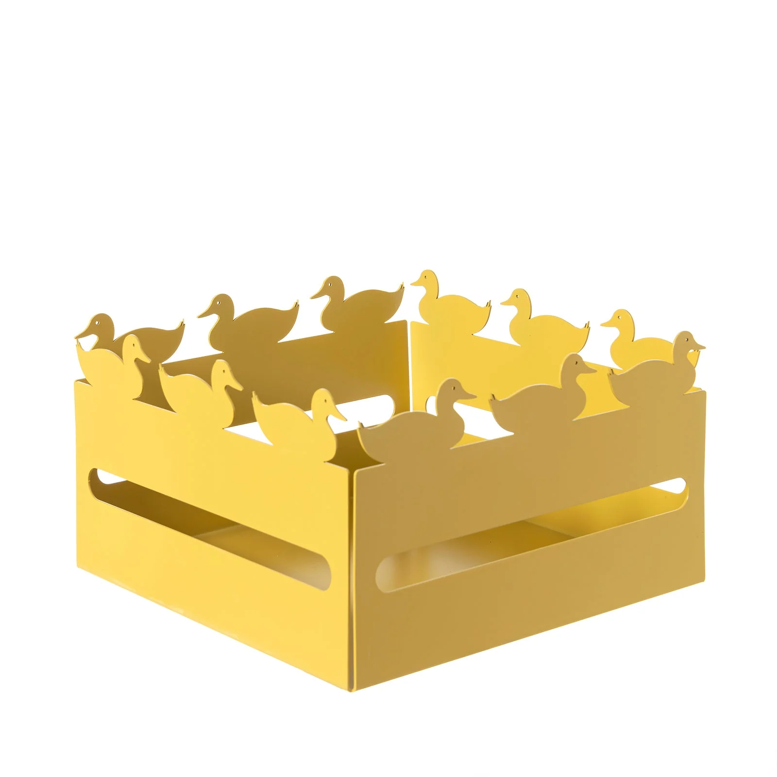ARTI & MESTIERI Cestino Pane Duck Ocra 12x21cm - Image 2