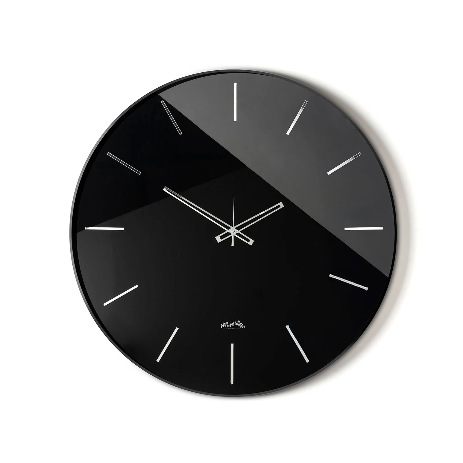 ARTI & MESTIERI Orologio da Parete Giotto 45cm Nero | Crystal Luxe Nero