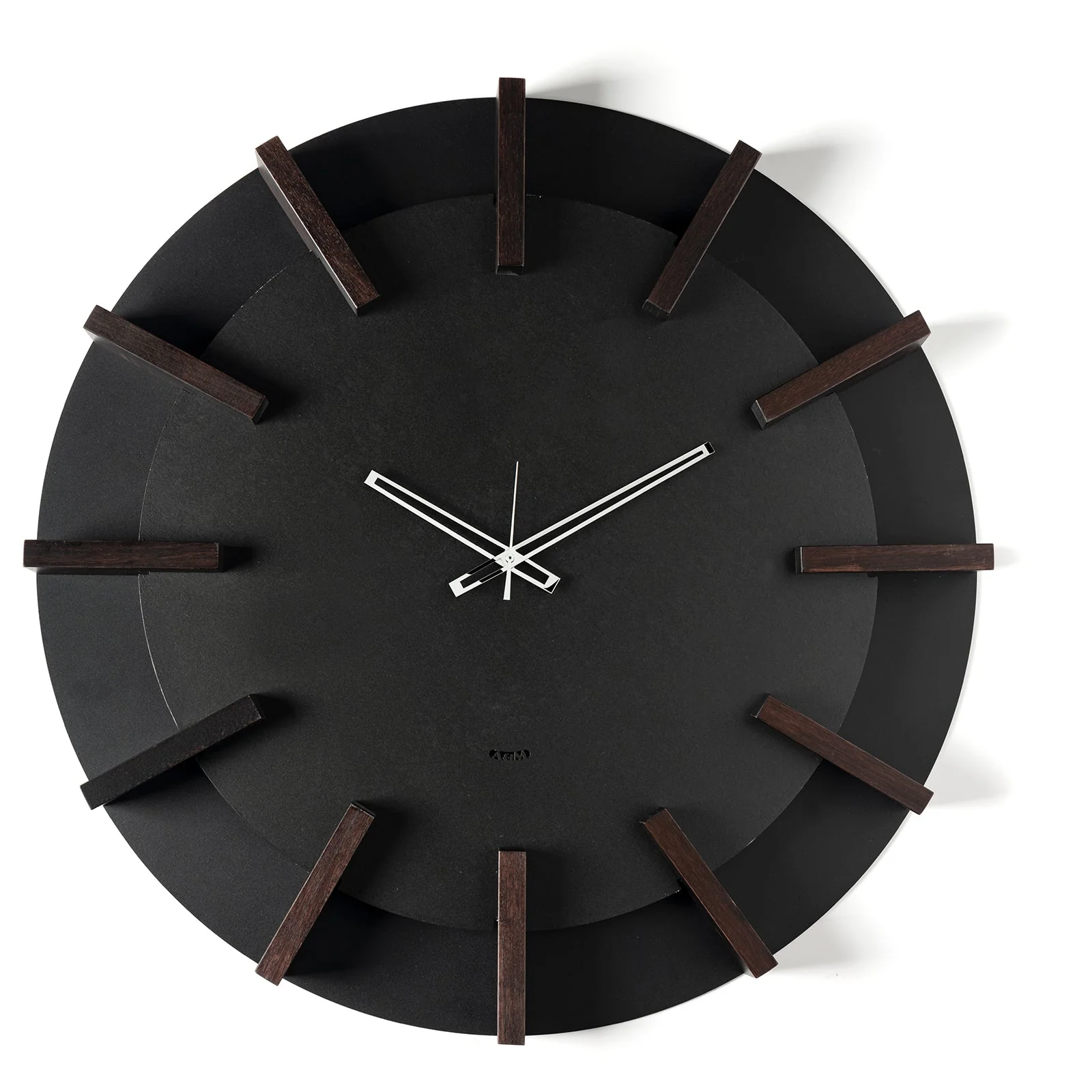 ARTI & MESTIERI Orologio da Parete Particolare Timon 70cm Nero | Nero