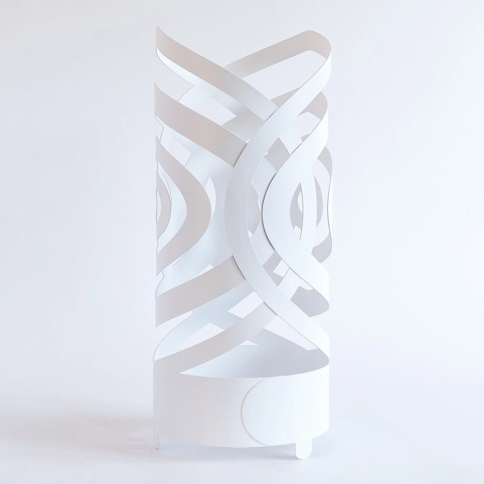 ARTI & MESTIERI Portaombrelli Moderno Optical Bianco