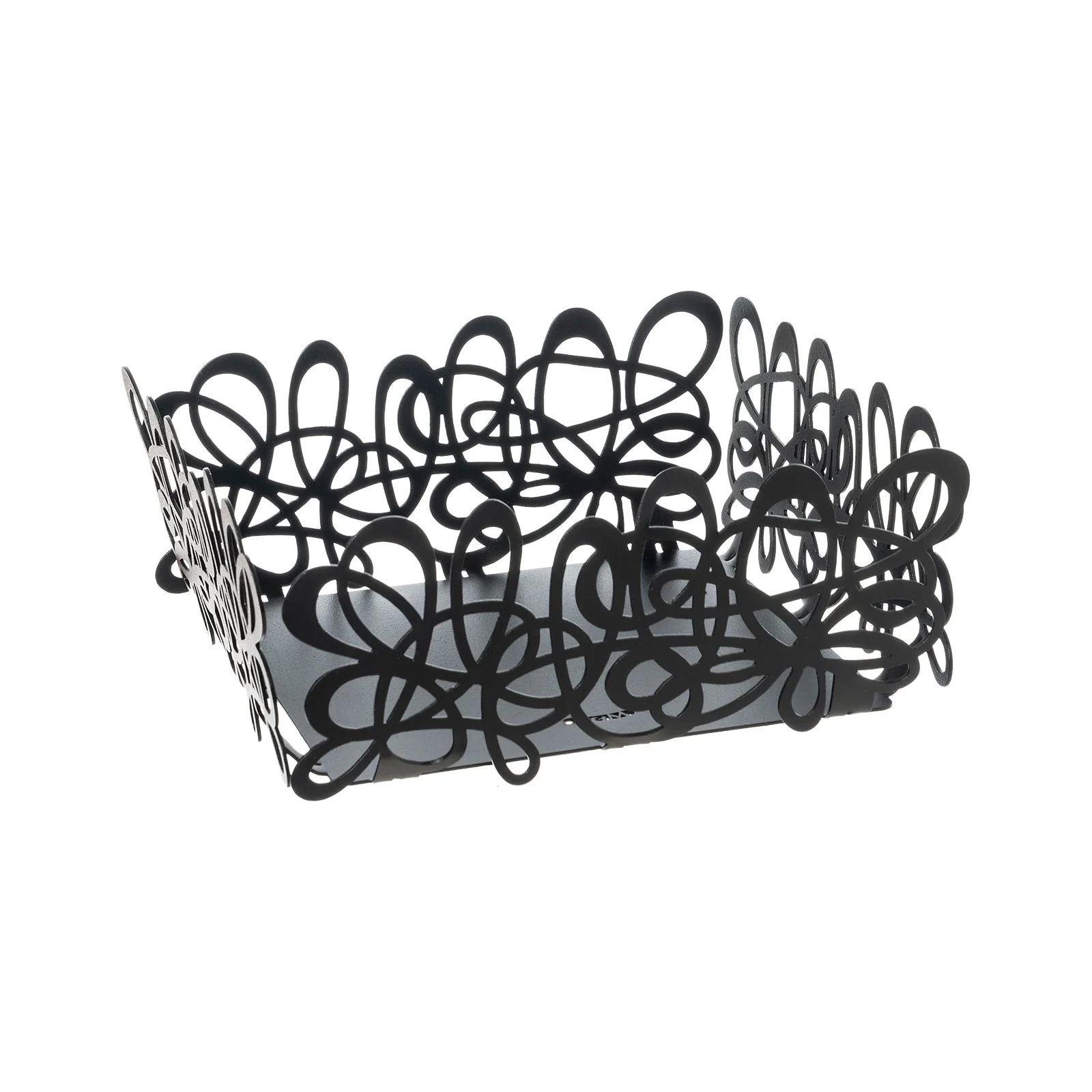 ARTI & MESTIERI Portatovaglioli di Design Scarabocchio 17x9cm Nero