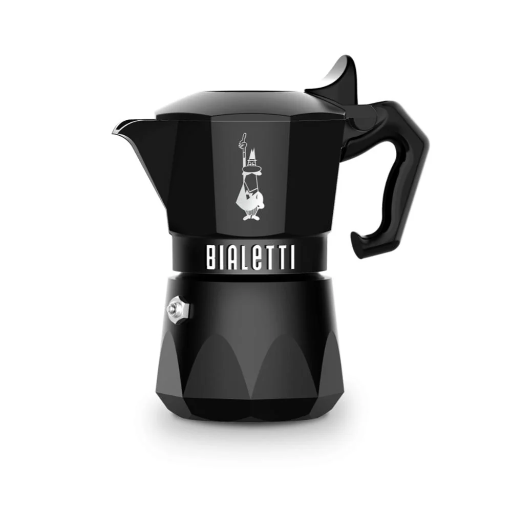 BIALETTI Caffettiera Moka Brikka Exclusive Black 2 Tazze Alluminio Nero - Image 4