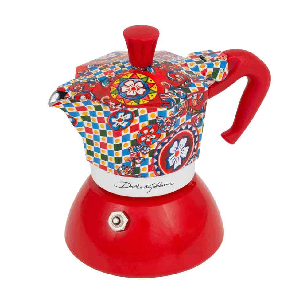 BIALETTI Dolce & Gabbana Carretto Siciliano Moka a Induzione 4 Tazze - Image 3