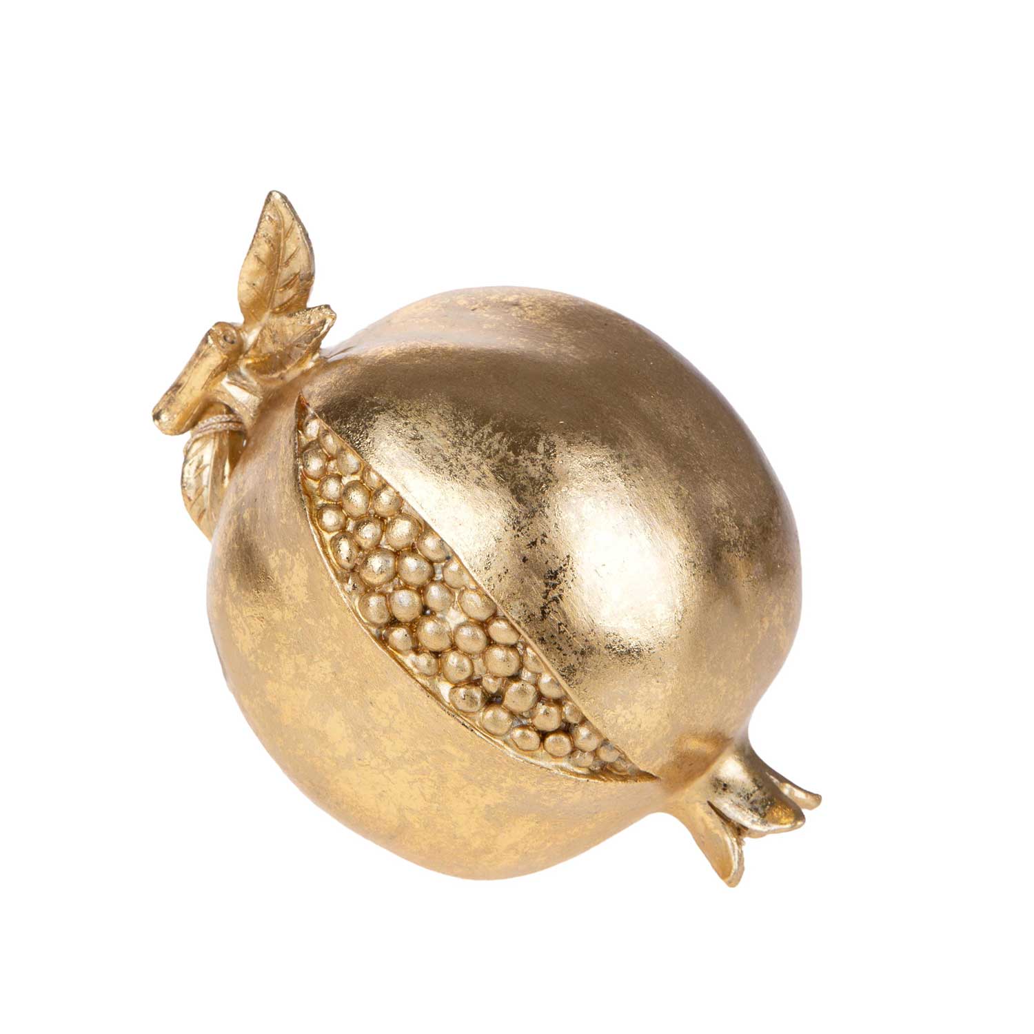 BIANCHI DINO Decorazione Natalizia Melograno Oro 14,5cm Poliresina - Image 3