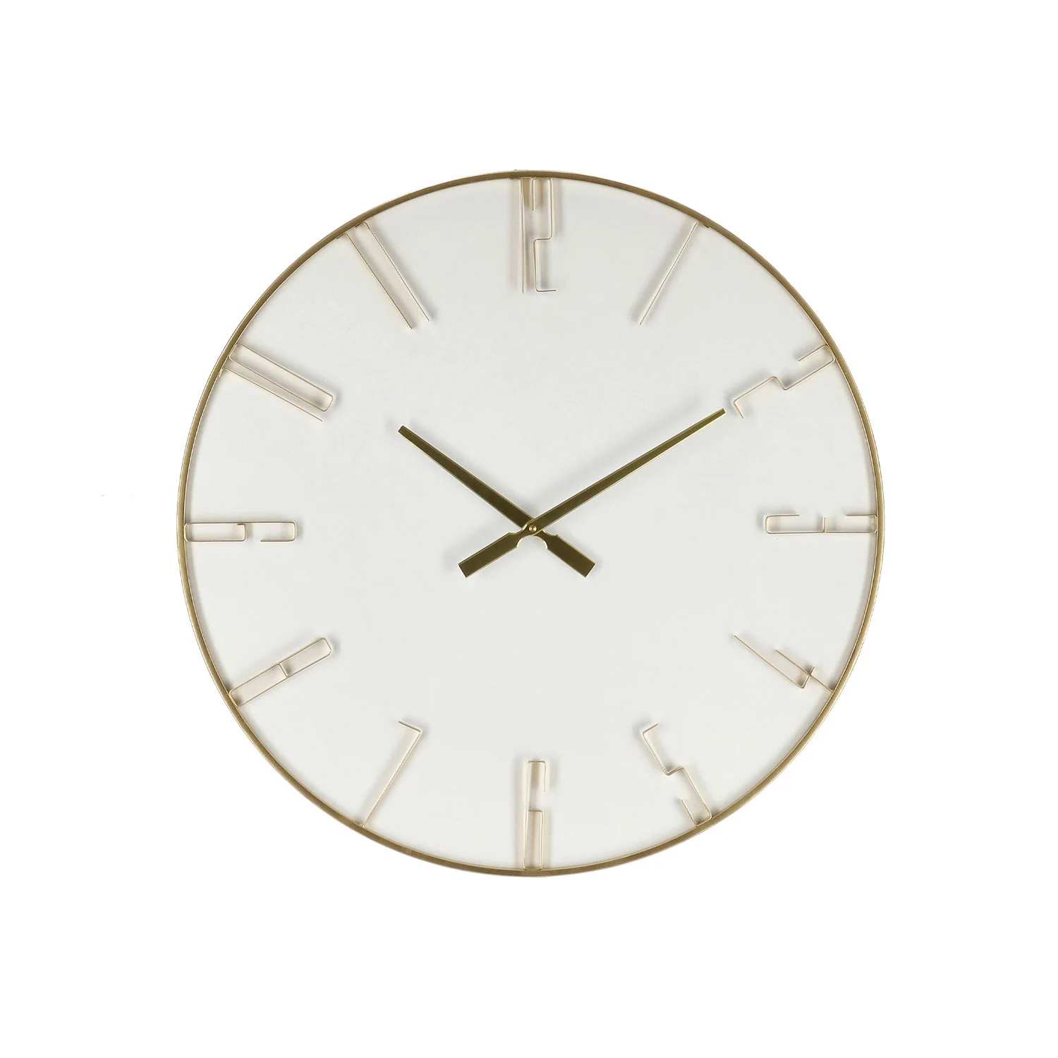 BIZZOTTO Orologio da Parete Pierre Bianco Oro 60cm
