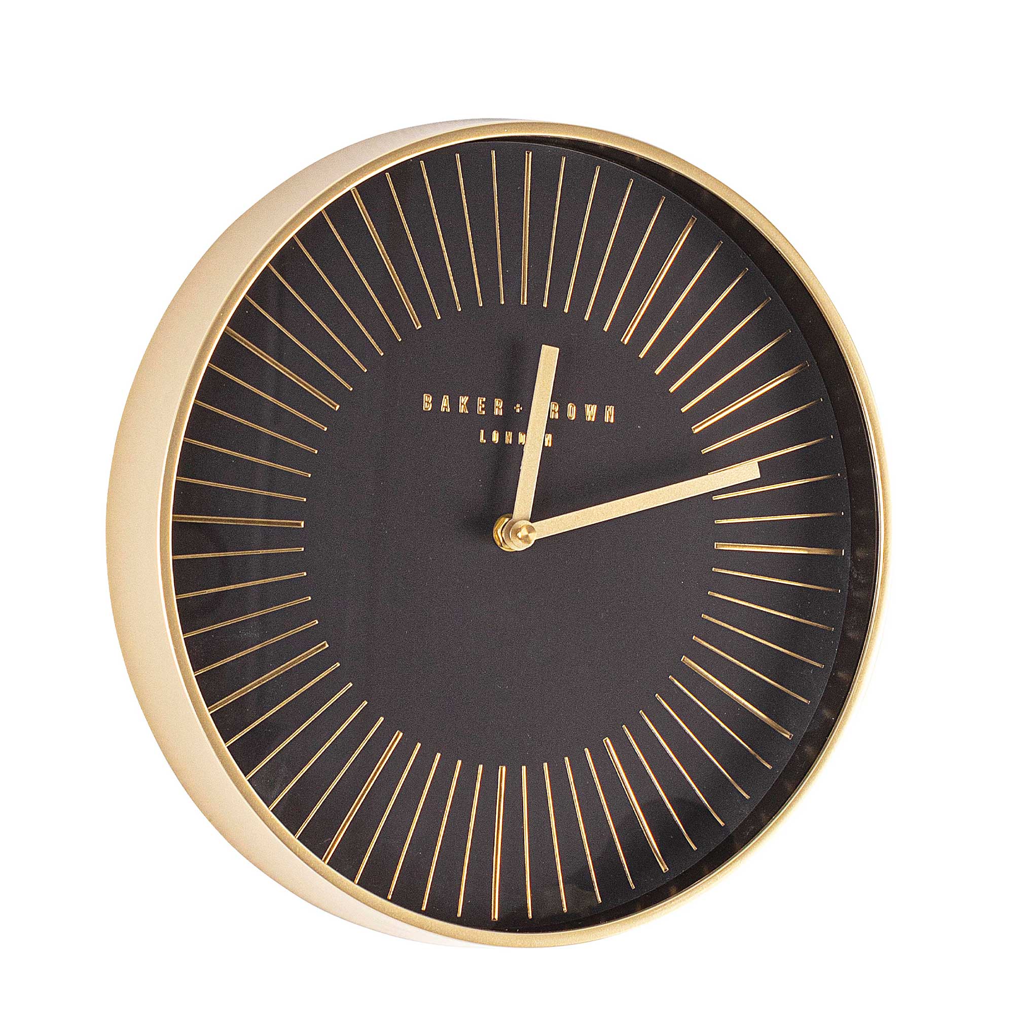 BIZZOTTO Orologio da Parete Whatever 50cm Nero Oro - Image 2