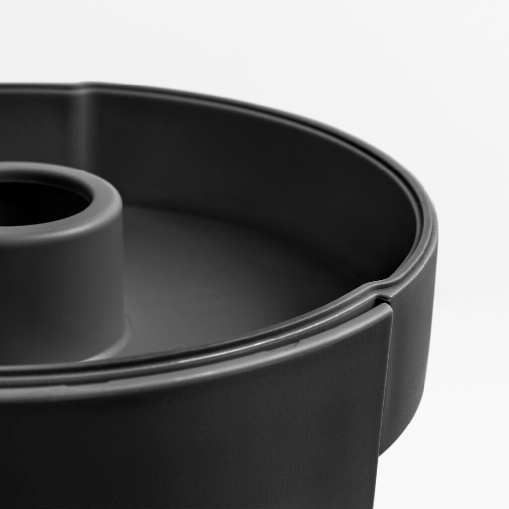 BLIM PLUS Portarotolo Stop 35cm Black Carbon Nero Made in Italy 100% Riciclabile - Image 6
