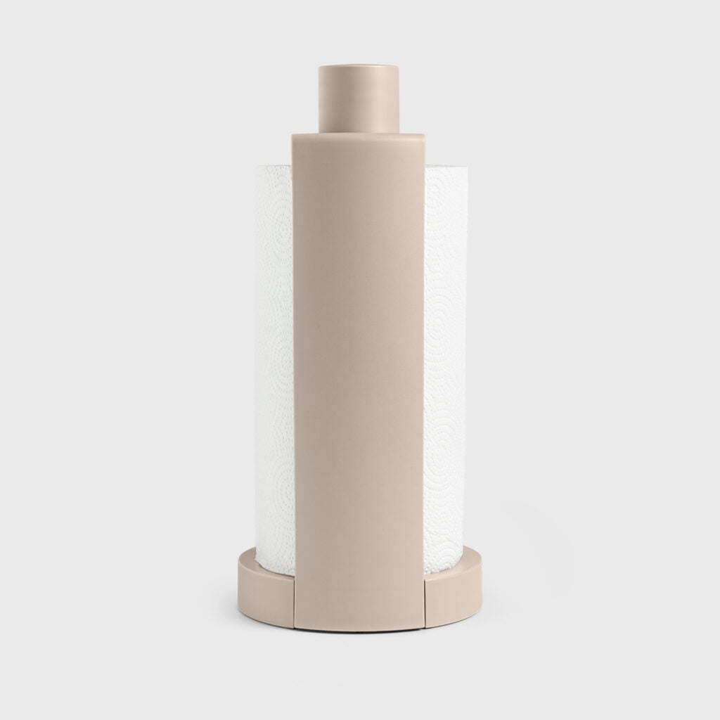 BLIM PLUS Portarotolo Stop 35cm Moka Grey Grigio Made in Italy 100% Riciclabile - Image 4
