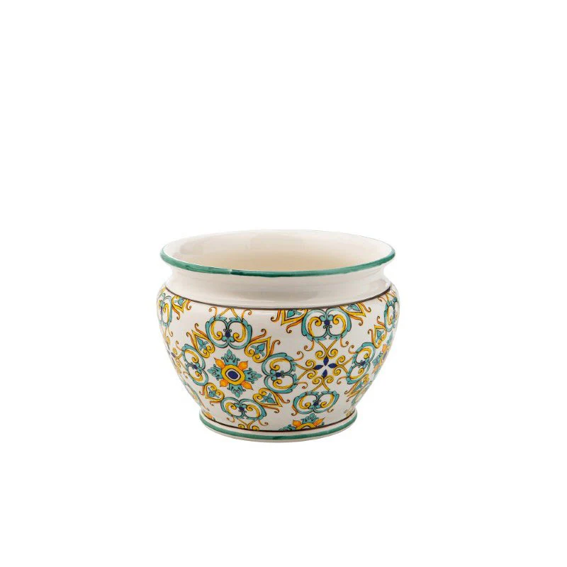 BRANDANI Medicea Caspo' Vaso Portapianta in Ceramica 30x21cm