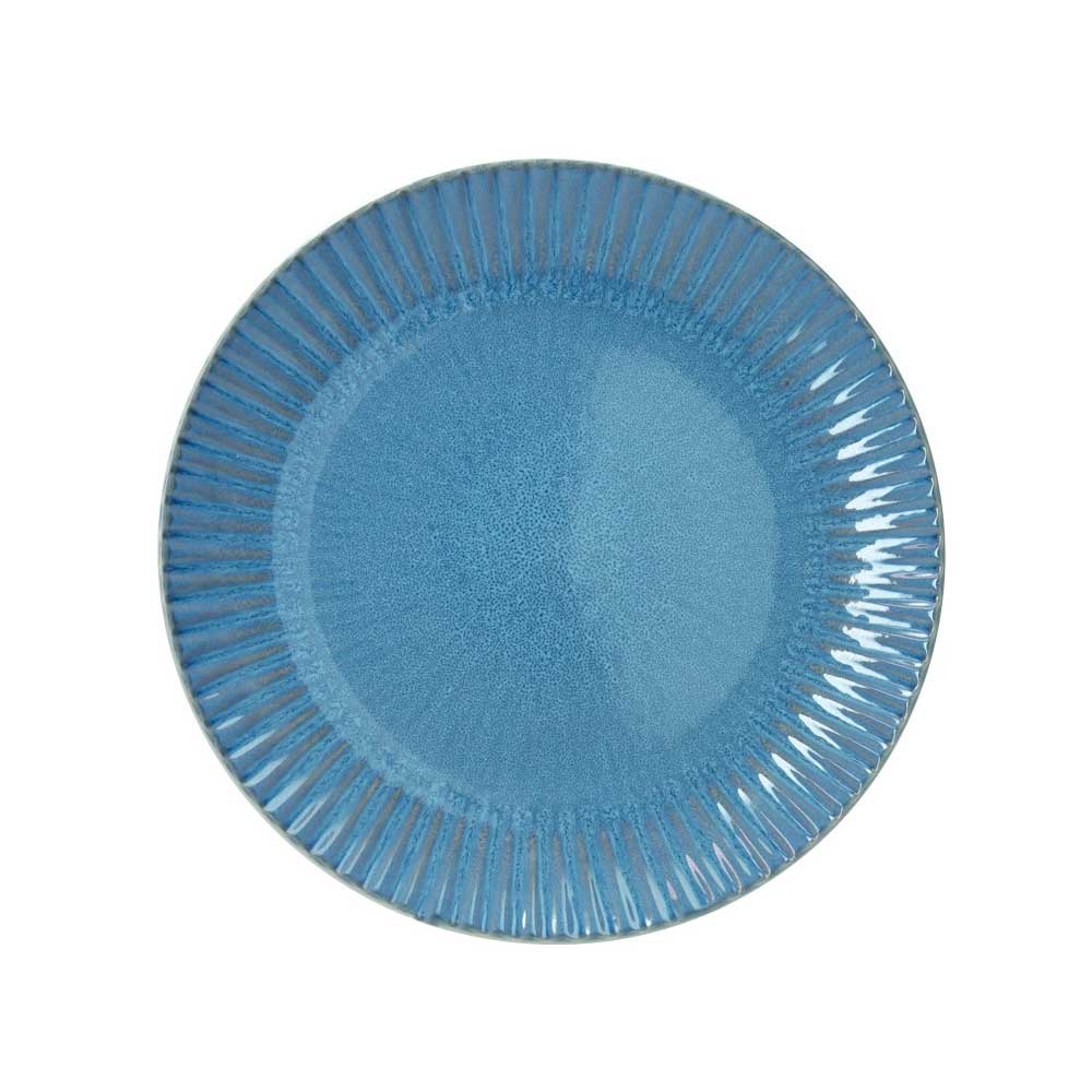 BRANDANI Piatto Fondo Melange Bluette Stoneware 20,5cm