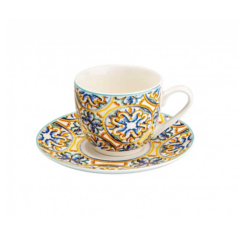 BRANDANI Tazzina Caffè Medicea Set 6 Pezzi in Porcellana - Image 6
