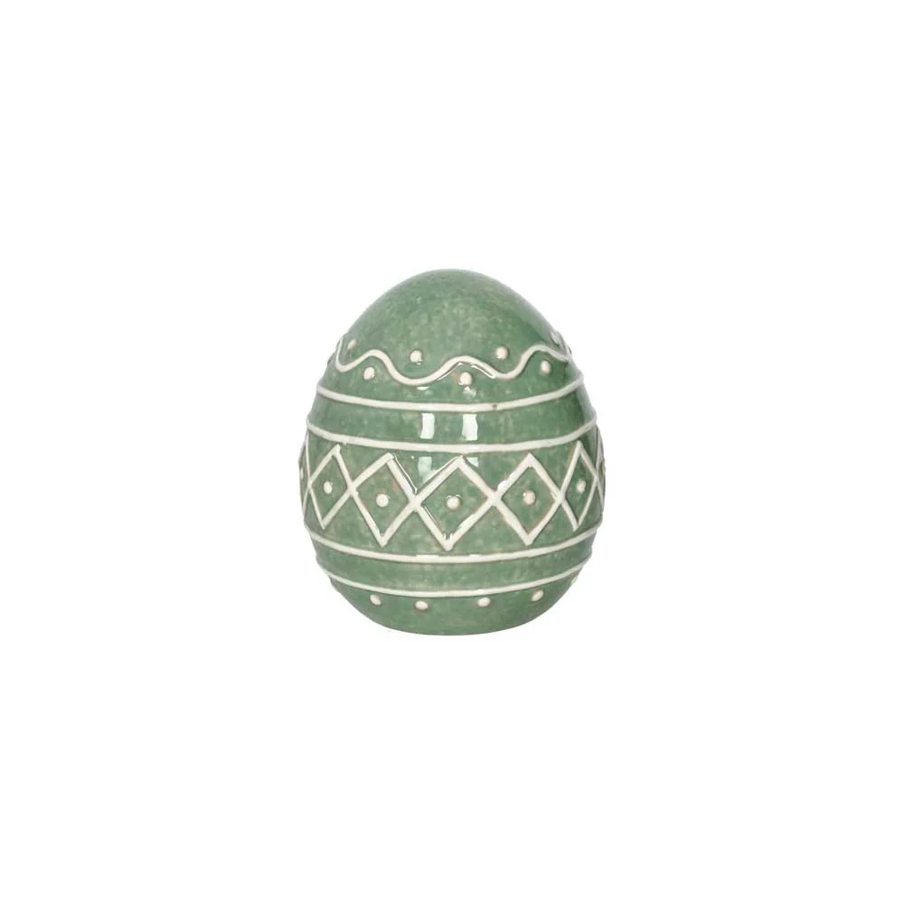 BRANDANI Uovo Buonafortuna Verde Dolomite 13,5cm