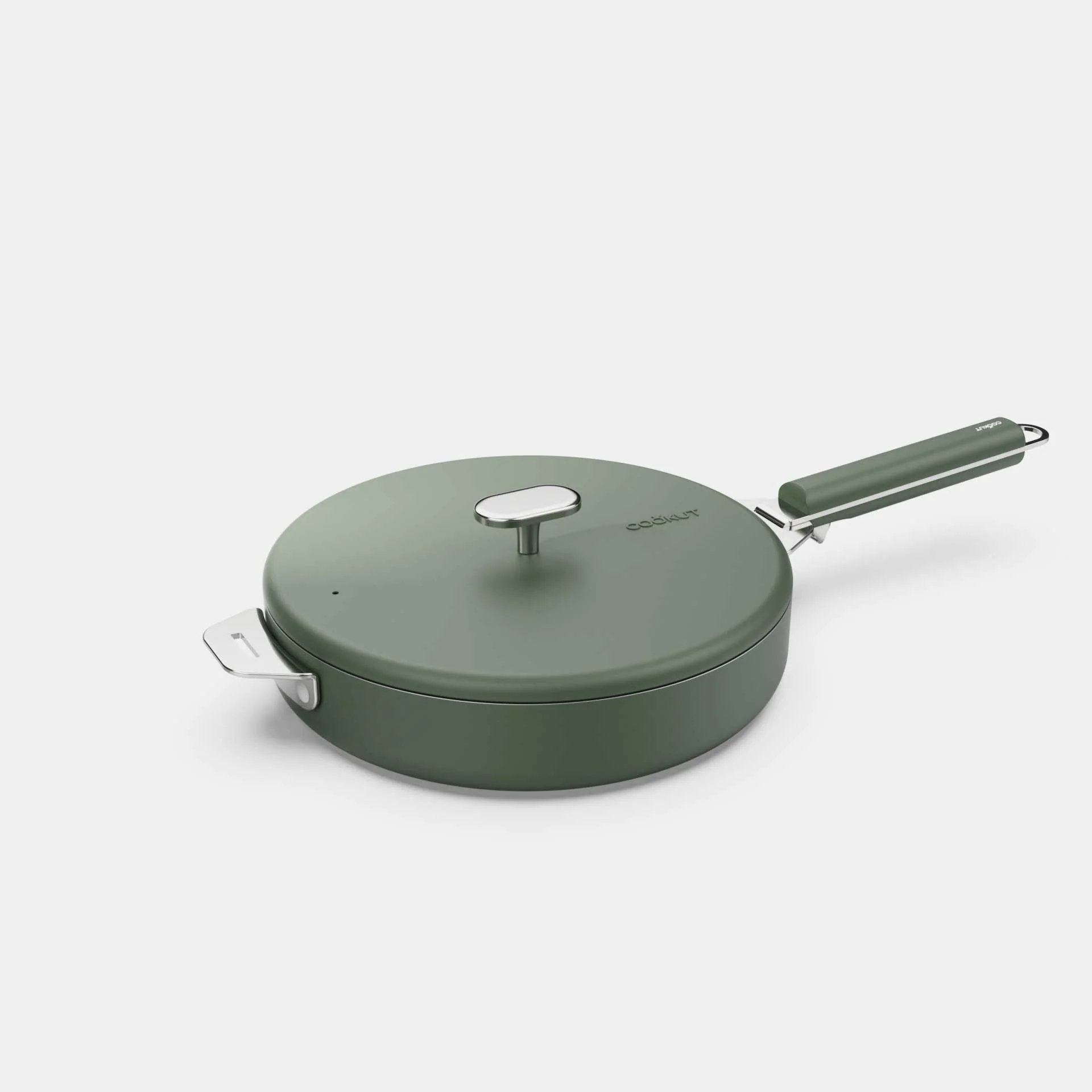 COOKUT La Meravigliosa Coperchio per Pentola 24cm Verde Acciaio Inox - Image 2