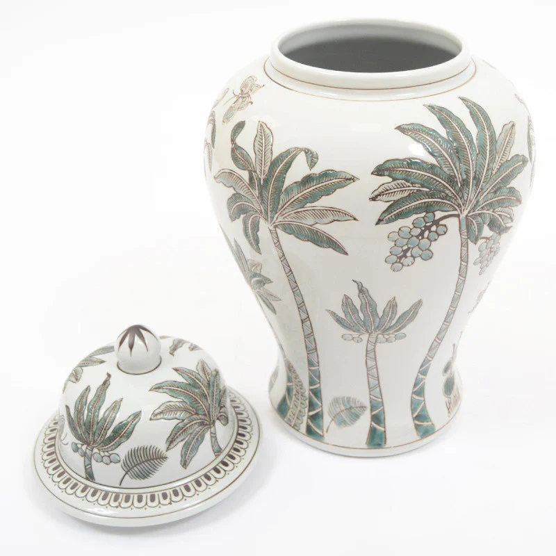 DRIMMER Abeliana Potiche Vaso 37cm Ceramica - Image 2