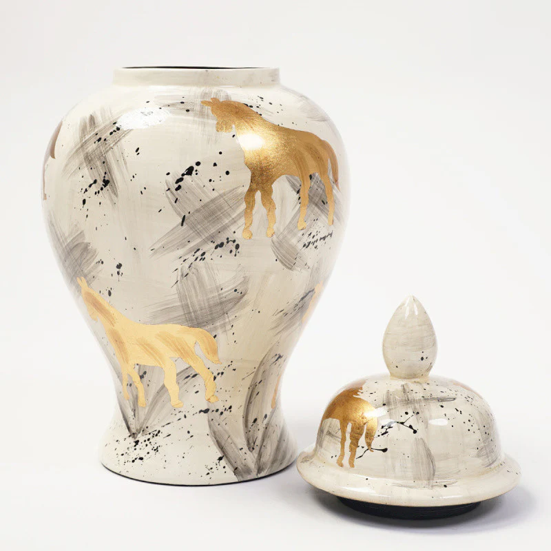 DRIMMER Alyssa Potiche Vaso 42cm Ceramica - Image 2