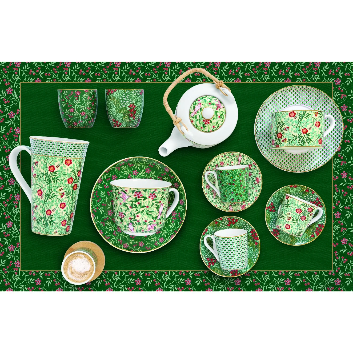 EASY LIFE Floral Fantasy Vassoio 49x34cm Melamina - Image 2