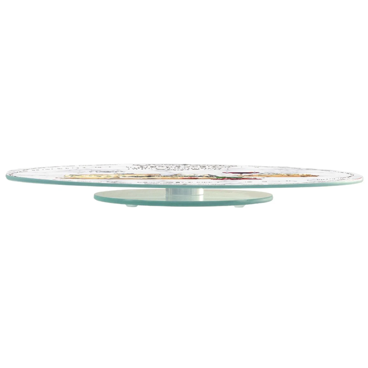 EASY LIFE Piatto Girevole Servi Formaggio per Aperitivo 32cm Porcellana - Image 2