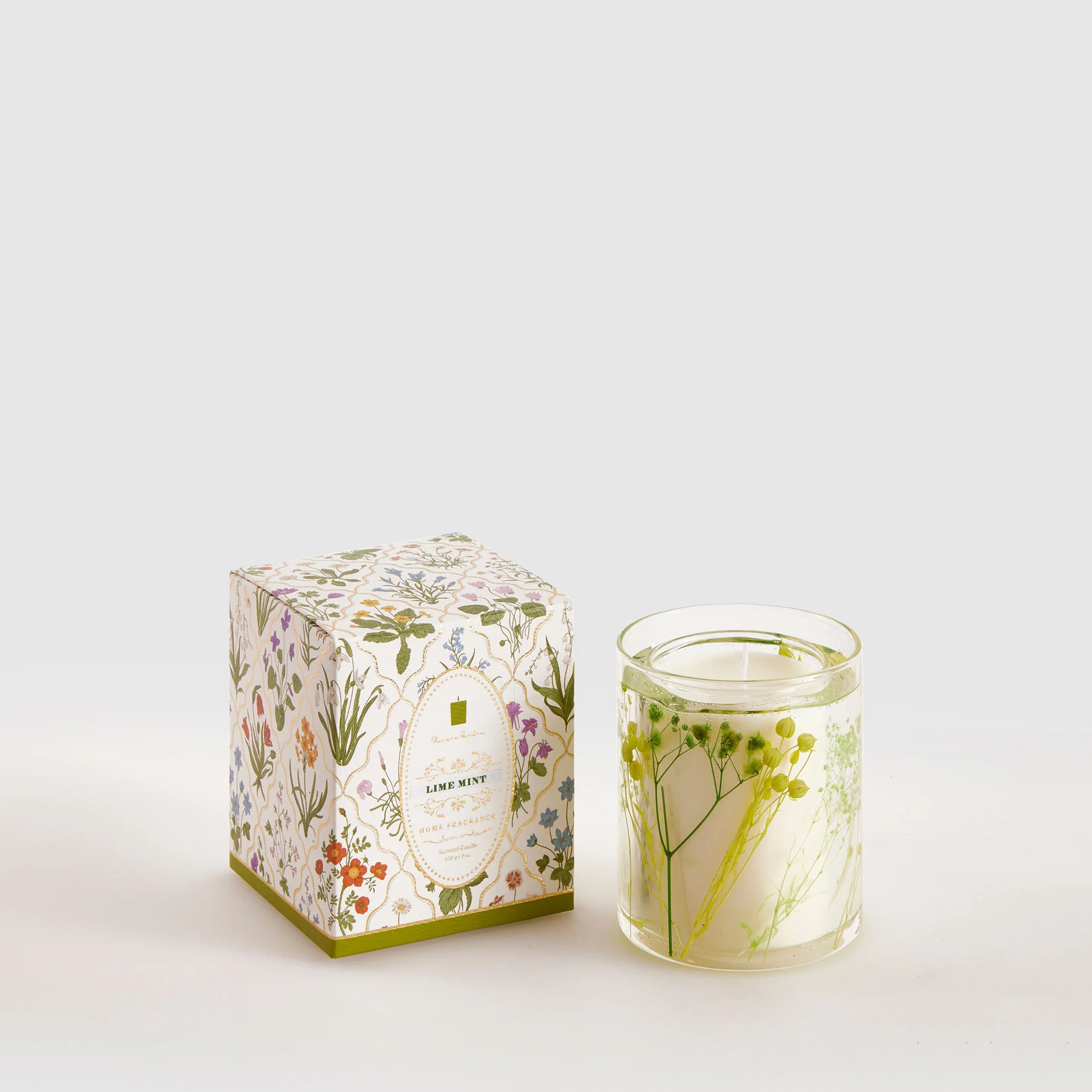 EDG Enzo De Gasperi Candela Profumata Florette 9cm 38 Ore Lime Mint