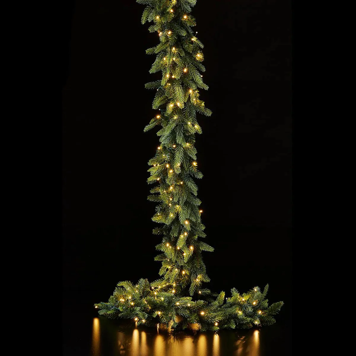EDG Enzo De Gasperi Pino Luxury Festone Boa 270cm 170 LED Realistico Natural 630 Rami
