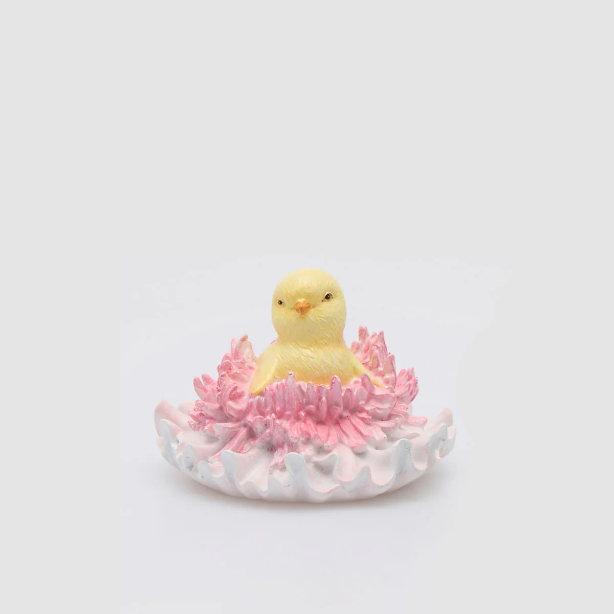 EDG Enzo De Gasperi Uovo di Pasqua da Appendere con Rose 8cm in Vetro Rosa