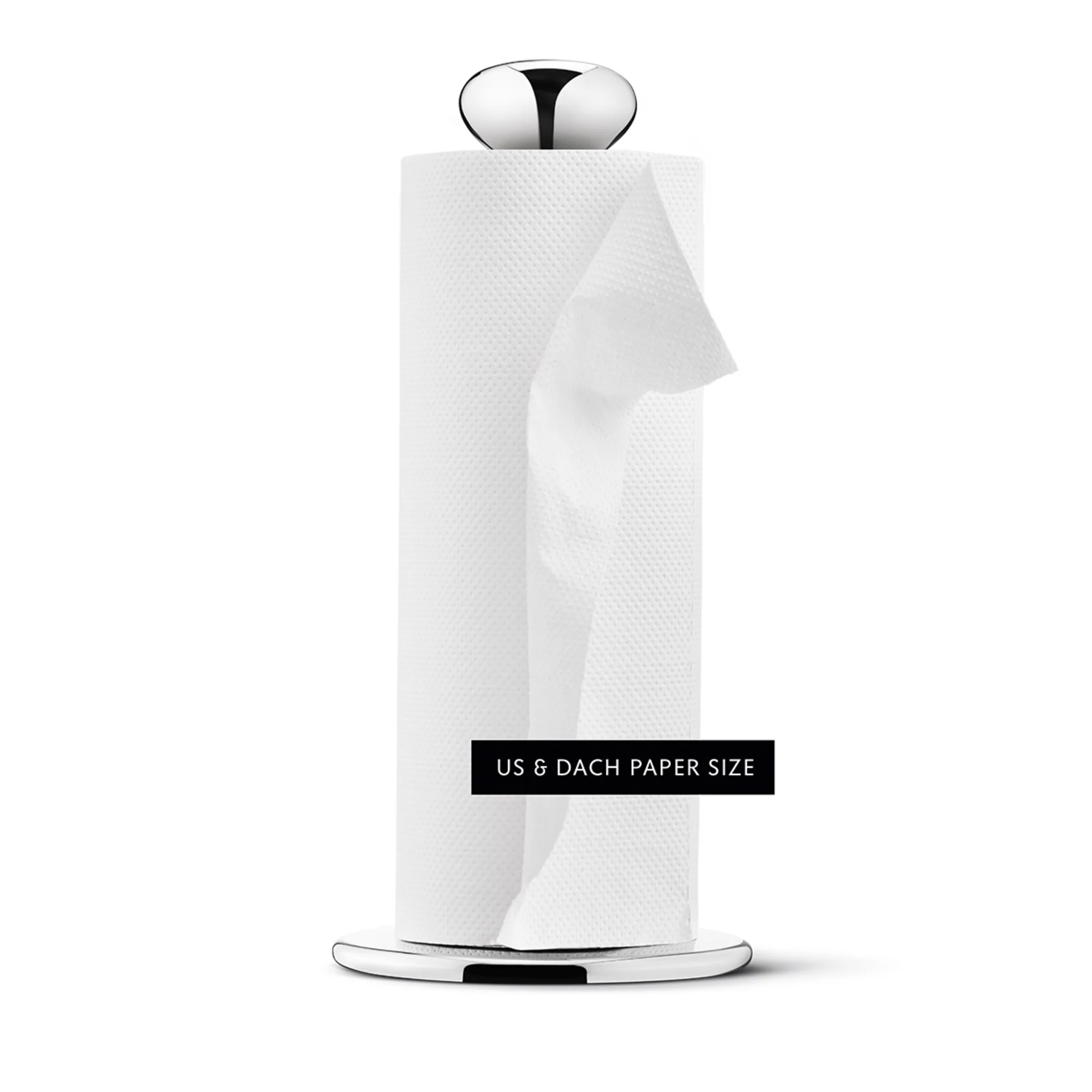 GEORG JENSEN Porta Rotolo Carta Cucina 32cm Acciaio Inox Lucidato a Specchio - Image 2