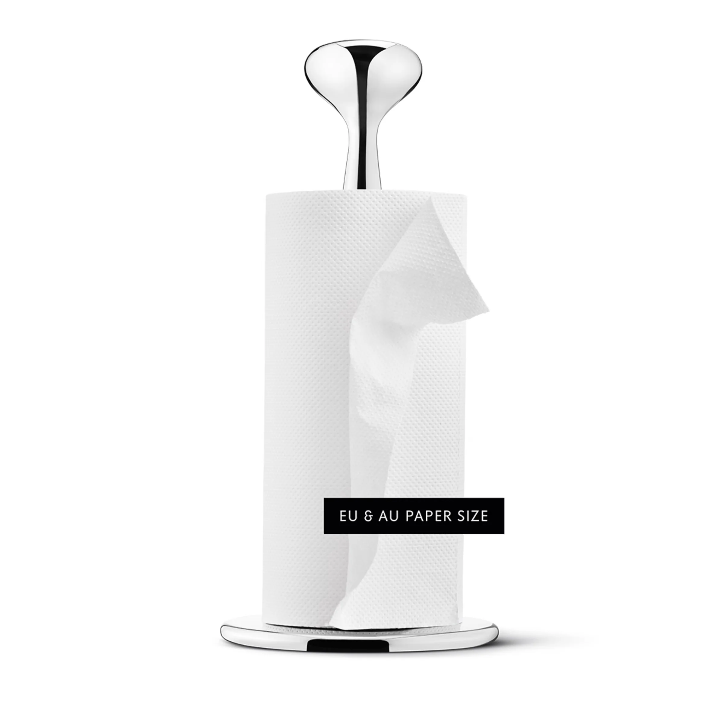 GEORG JENSEN Porta Rotolo Carta Cucina 32cm Acciaio Inox Lucidato a Specchio - Image 3