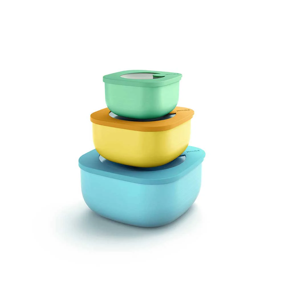 GUZZINI Chef Line Set 3 Contenitori Bassi Store&Plus