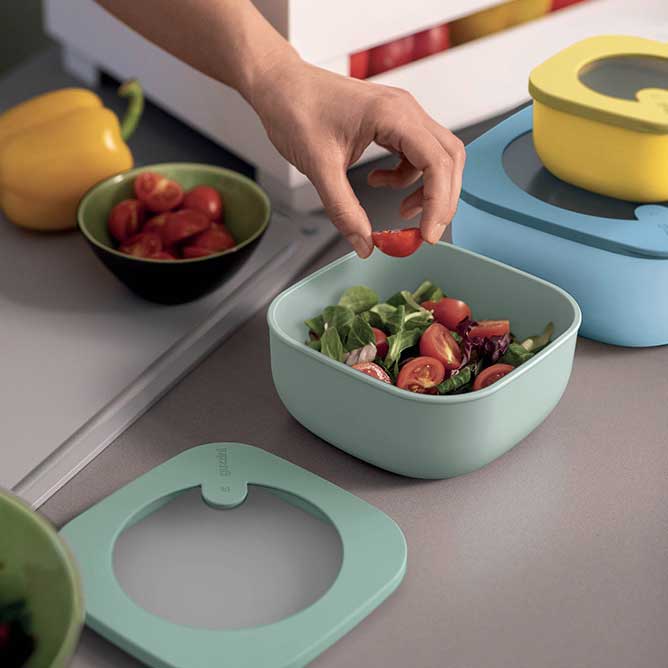 GUZZINI Chef Line Set 3 Contenitori Bassi Store&Plus - Image 2