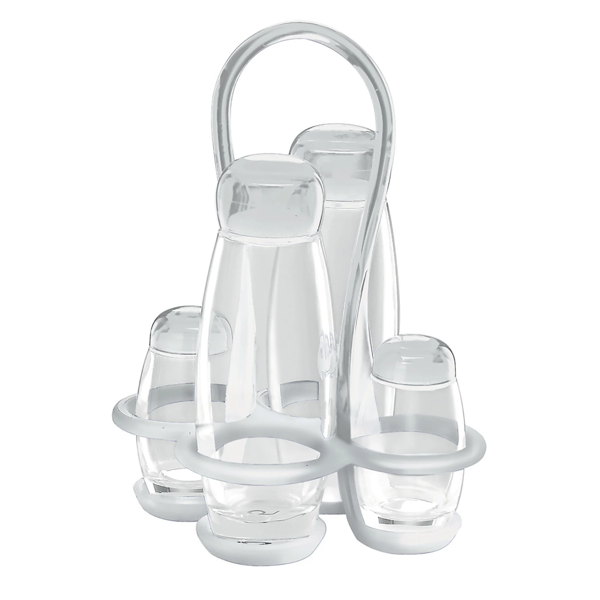 GUZZINI Menage Gocce Oliera e Acetiera Trasparente 180ml
