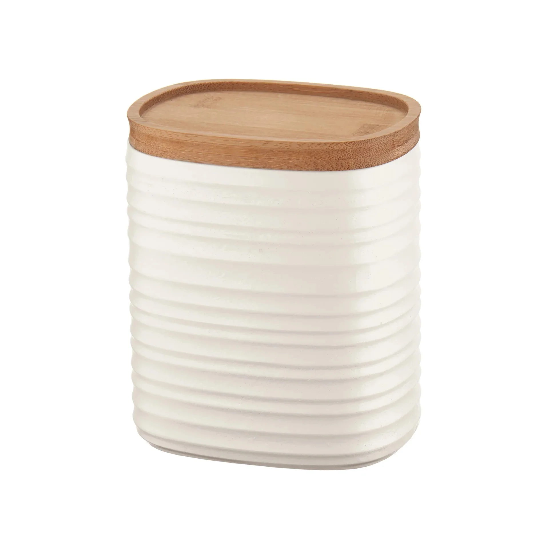 GUZZINI Tierra Barattolo M 1L Plastica Bianco Latte