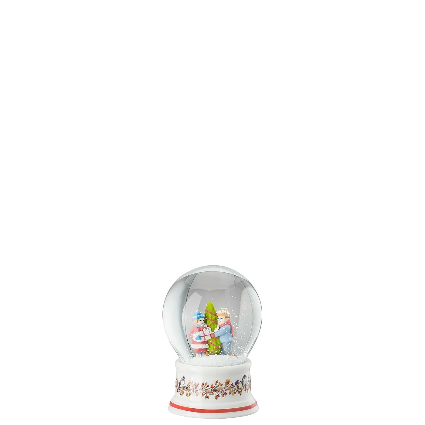 HUTSCHENREUTHER Schneekugel 2021 Palla Globo di Neve Natale Ed Limitata