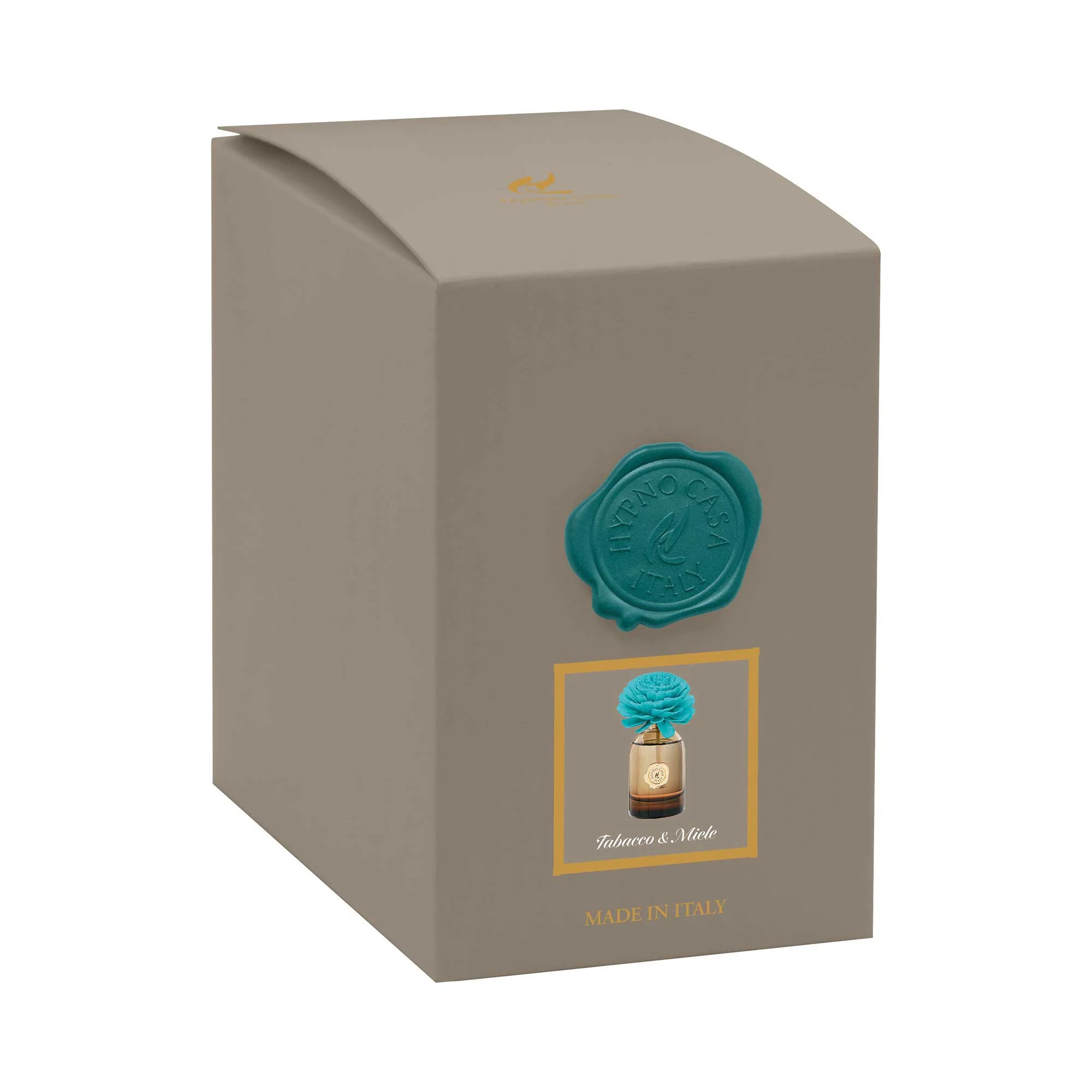 HYPNO CASA Diffusore a Bastoncini con Fiore Petrolio 100ml Tabacco e Miele - Image 2