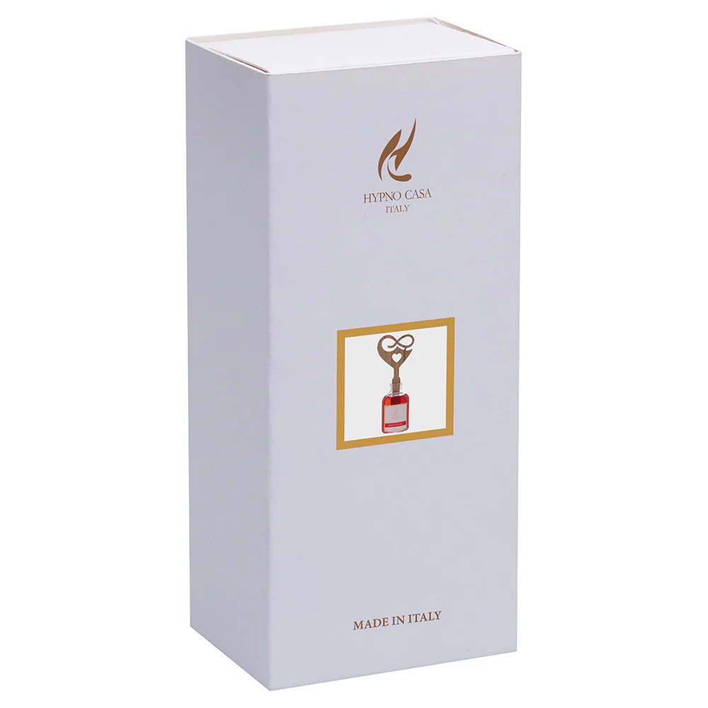 HYPNO CASA Diffusore con Bastoncini Sagoma Cuore 50ml Rosso Divino - Image 2