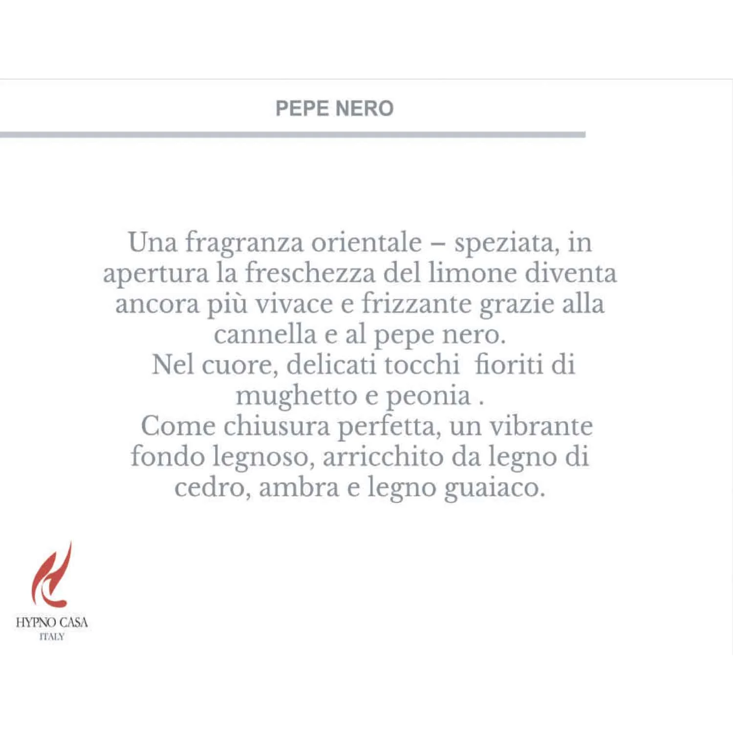 HYPNO CASA - Profumatore Diffusore con Bastoncini Pepe Nero Eco 250ml - Image 3