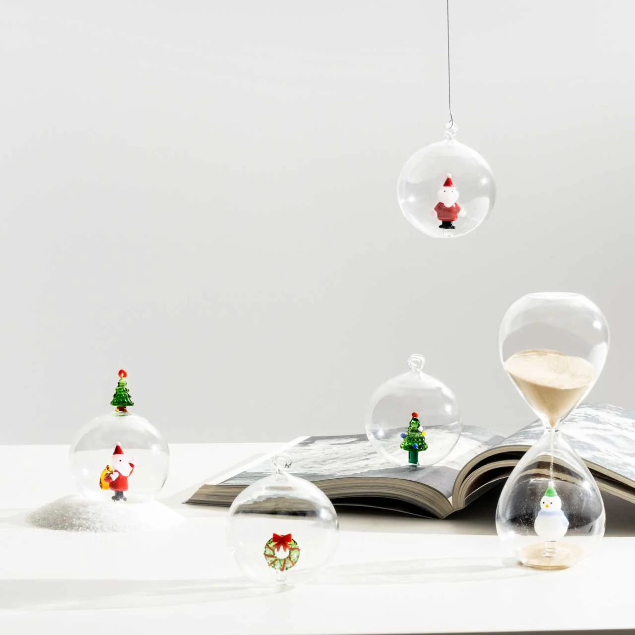 ICHENDORF Christmas Tales Clessidra Pupazzo di Neve 20cm Vetro Borosilicato - Image 2