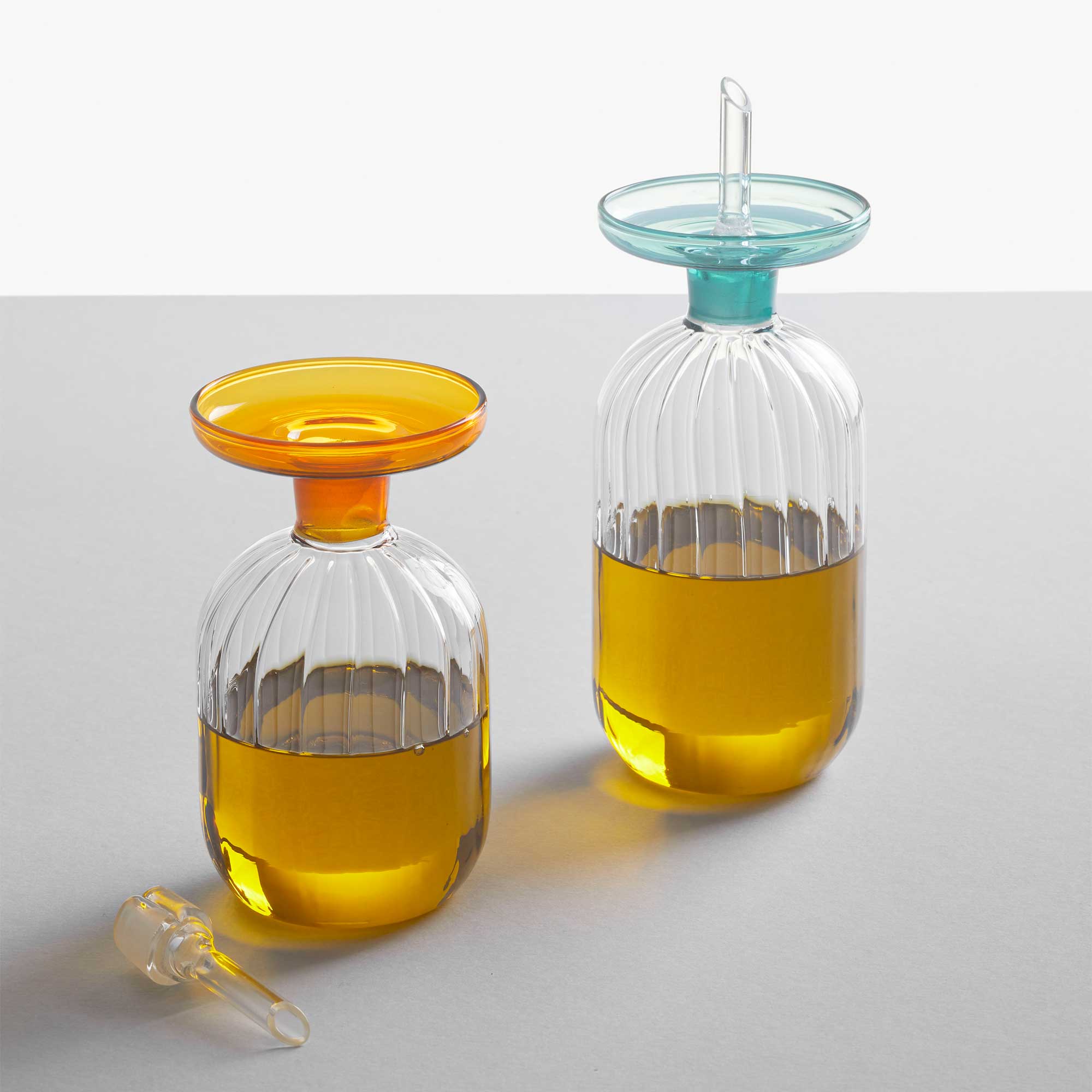 ICHENDORF Lotus Oliera Alta Bassa 250ml Vetro Borosilicato - Image 2