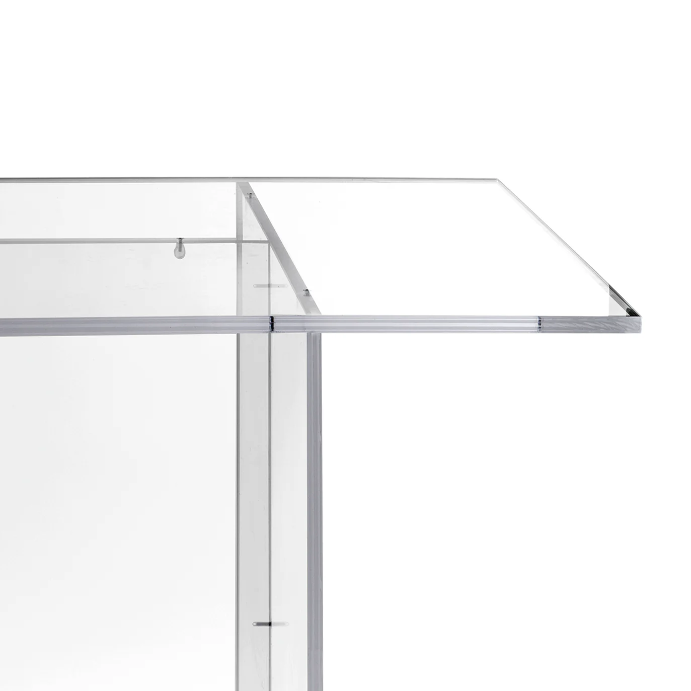 iPLEX Aria Tavolo Trasparente 155x75x80cm Made in Italy PMMA - Image 2