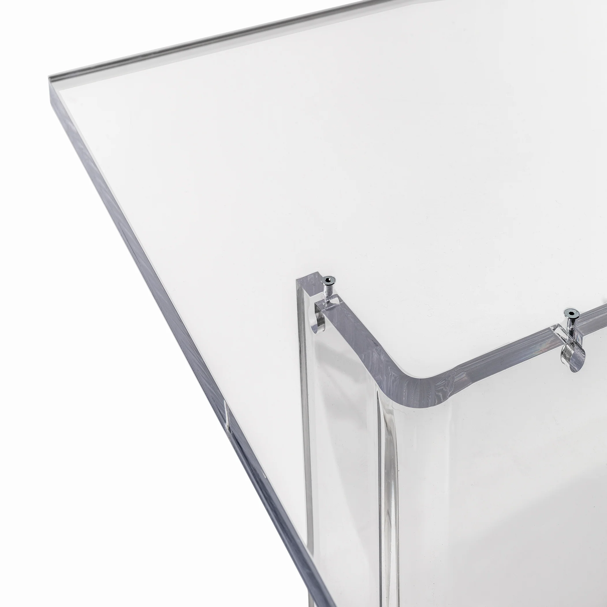 iPLEX Aria Tavolo Trasparente 155x75x80cm Made in Italy PMMA - Image 4