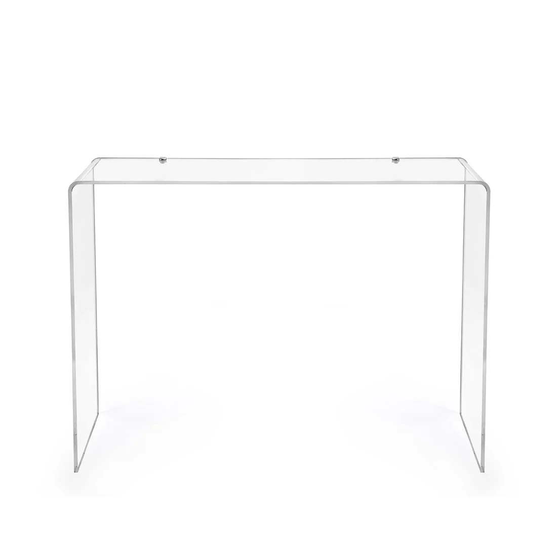 iPLEX Milvio Consolle in PMMA 75x100cm Trasparente Made in Italy