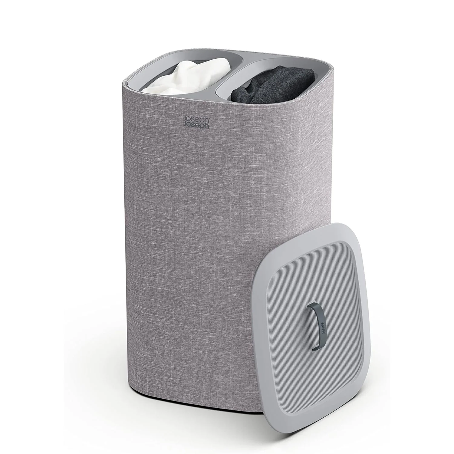 JOSEPH JOSEPH Tota 60L Cesto da Biancheria per Panni Sporchi 71x39,5cm Grigio