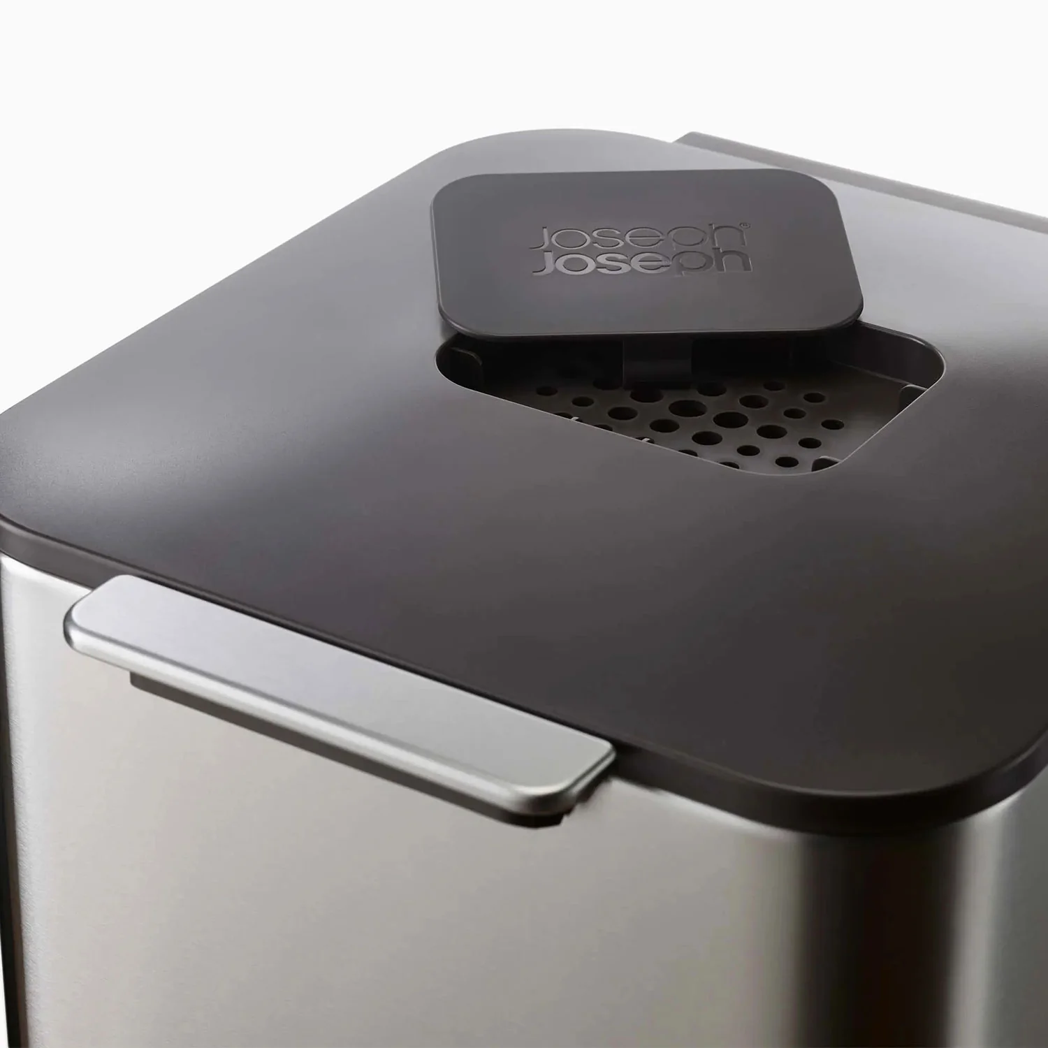 JOSEPH JOSEPH Totem Max Pattumiera Raccolta Differenziata 40L Acciaio Inox 76x30cm - Image 4