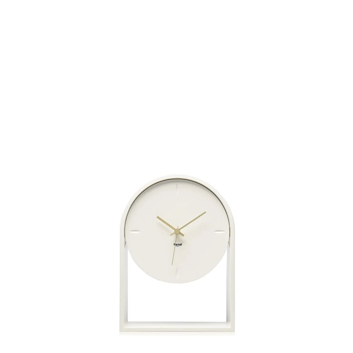 KARTELL Air Du Temps Orologio da Tavolo Bianco 22x30cm
