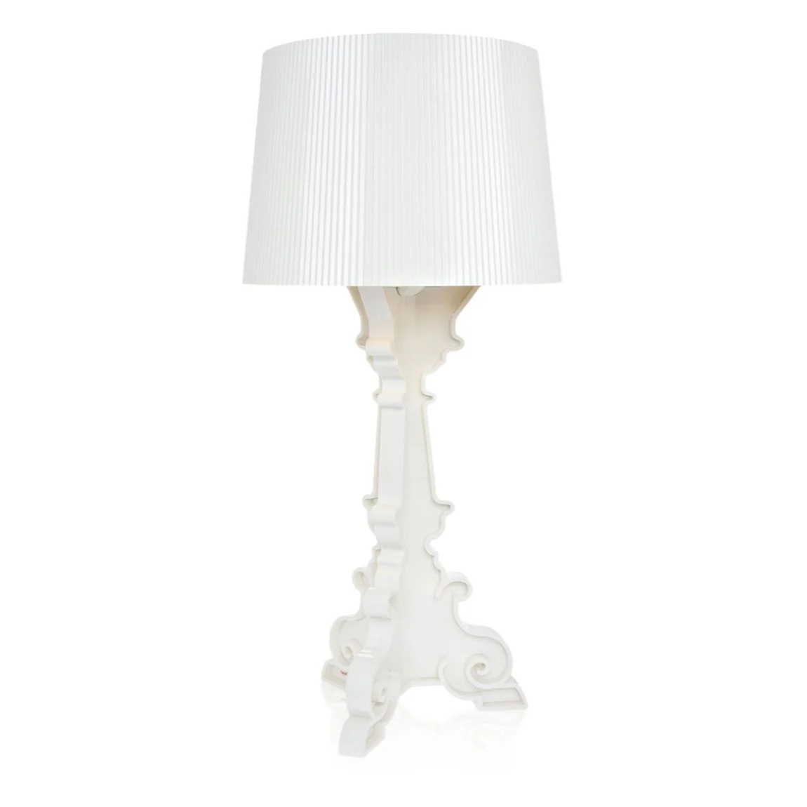 KARTELL Bourgie Lampada da Tavolo Bianco e Oro 78cm Policarbonato 2.0 - Image 2