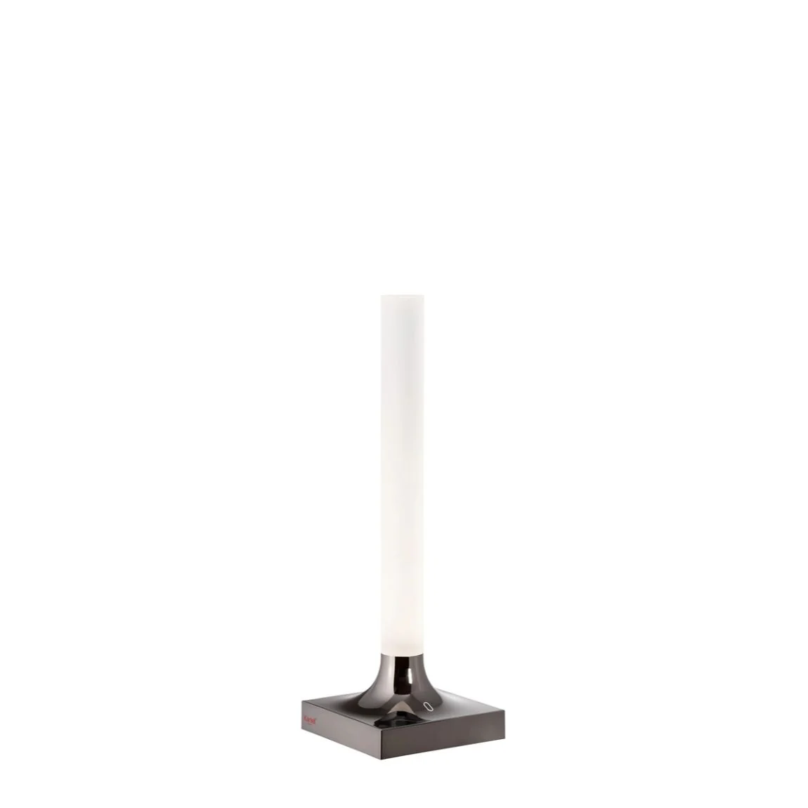 KARTELL Goodnight Battery Lampada da Tavolo Titanio Lucido 29cm PMMA - Image 2