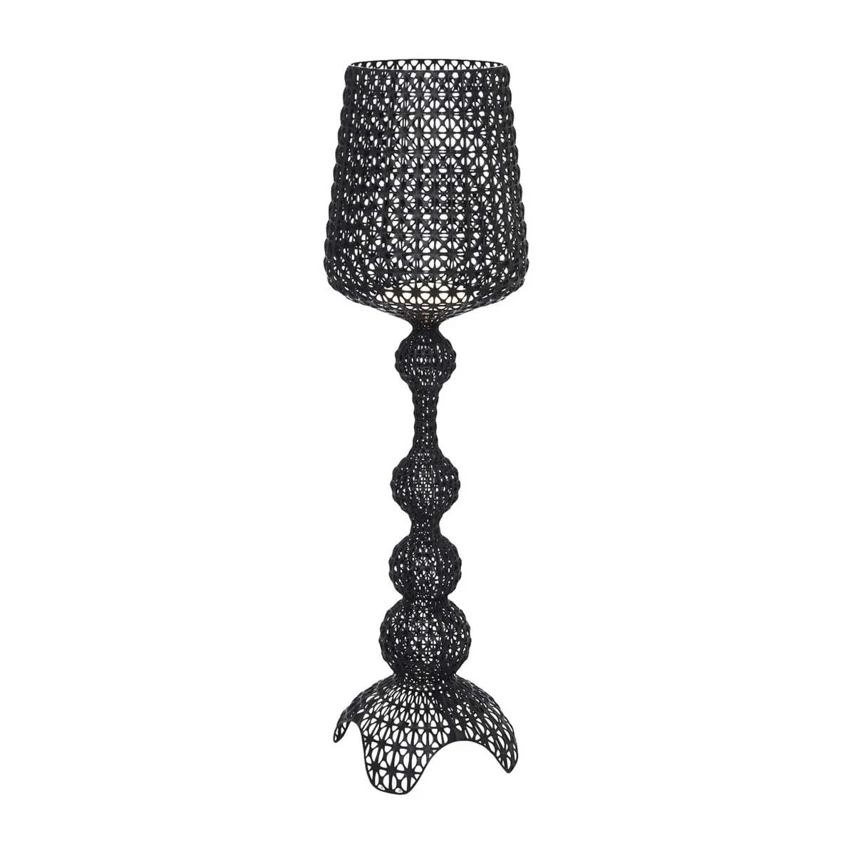 KARTELL Kabuki Indoor Lampada da Terra Piantana Nero 50x166cm - Image 2
