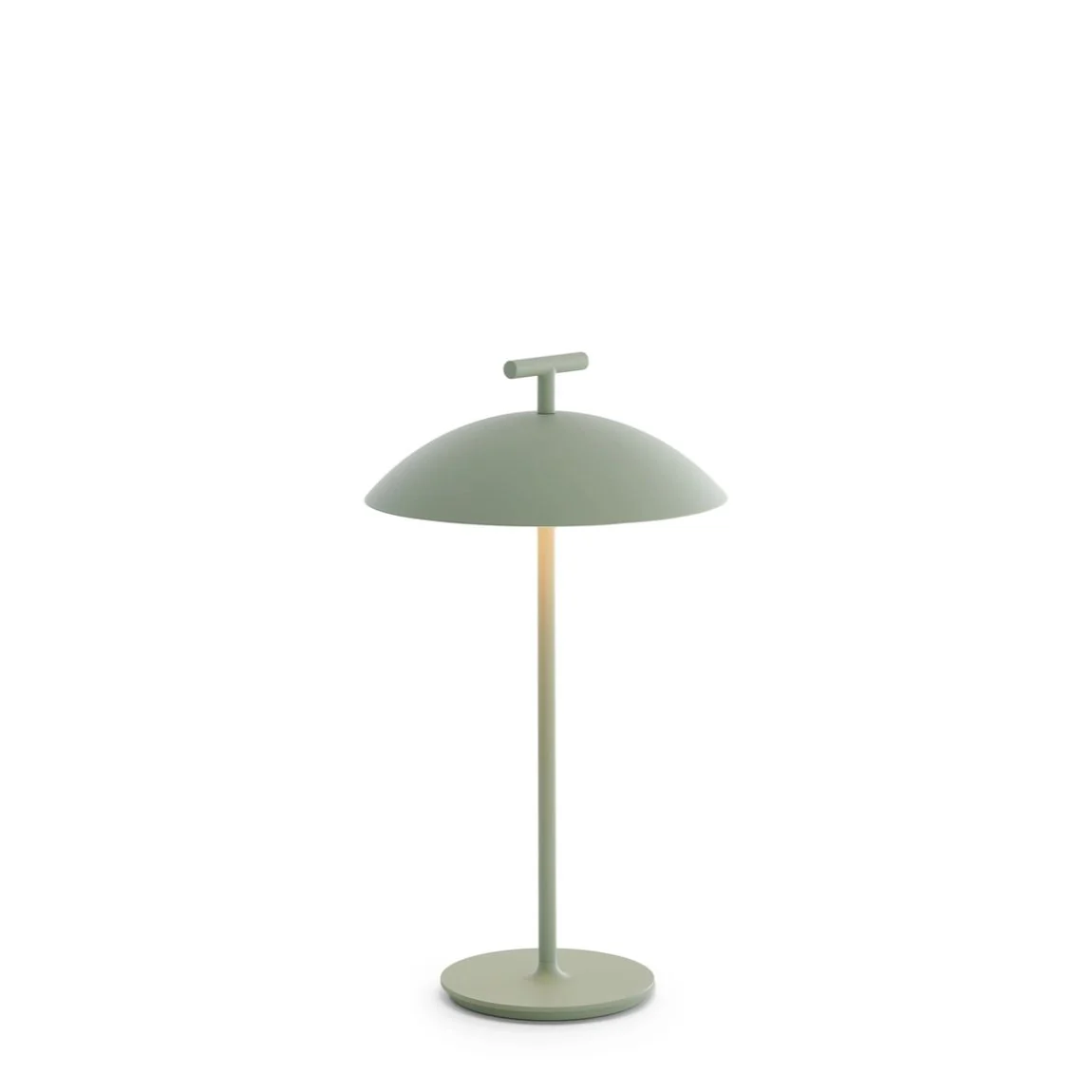 KARTELL Mini Geen-A Battery Version Lampada da Tavolo Verde 36,5cm Acciaio - Image 3