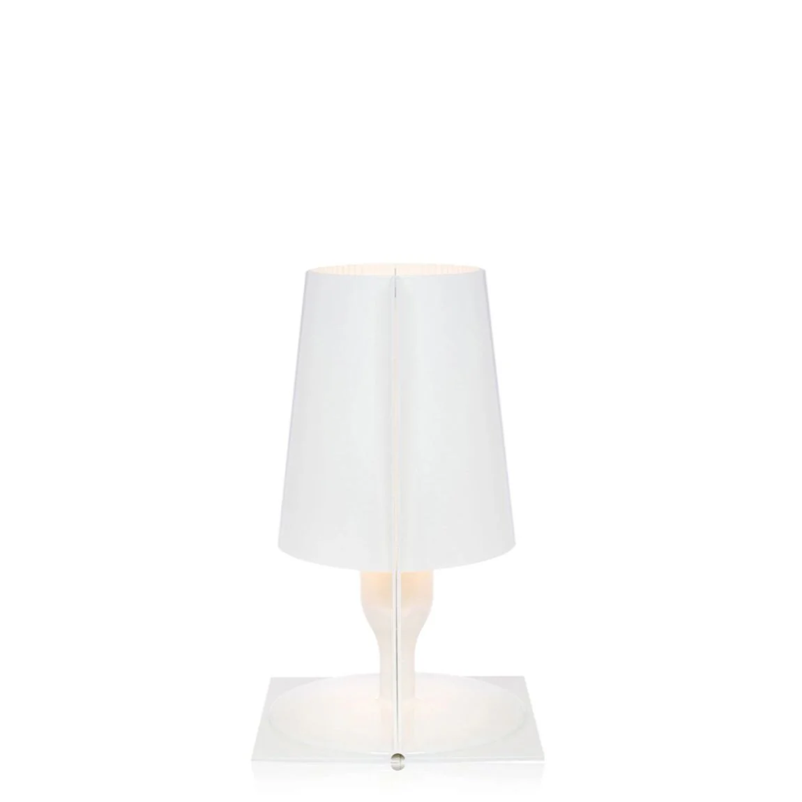 KARTELL Take Lampada da Tavolo Bianco Lucido 31cm Policarbonato 2.0 - Image 2