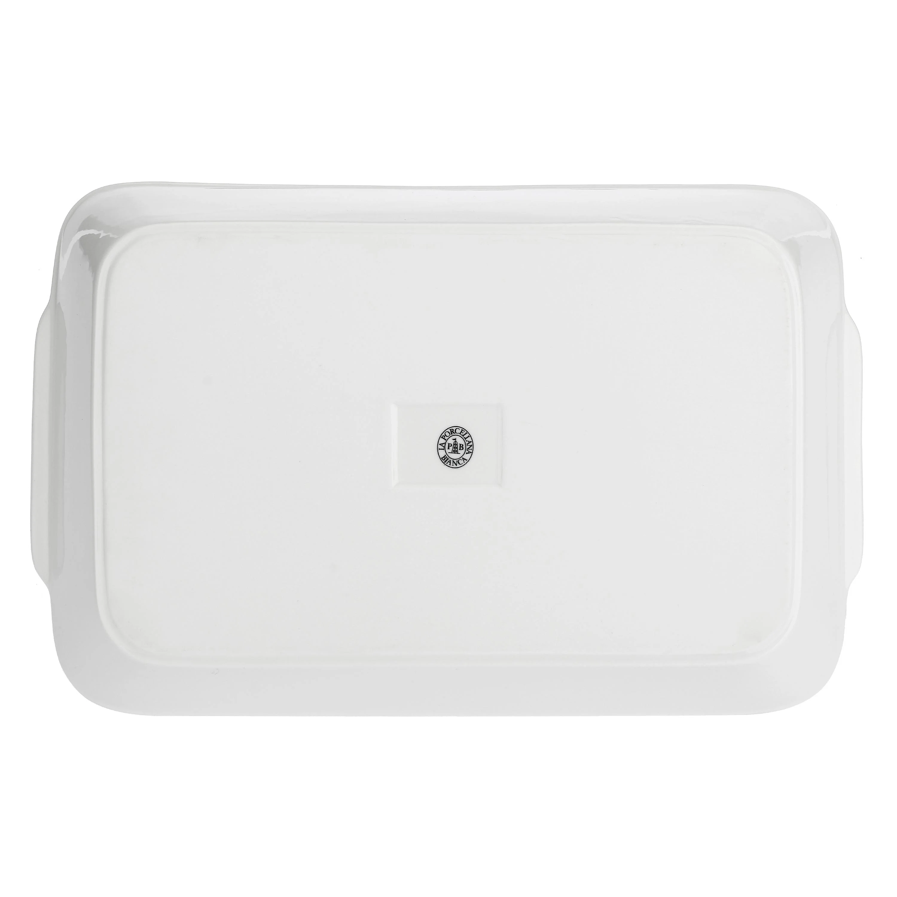 LA PORCELLANA BIANCA Anghieri Teglia Rettangolare Stondata 39x25cm Porcellana - Image 3