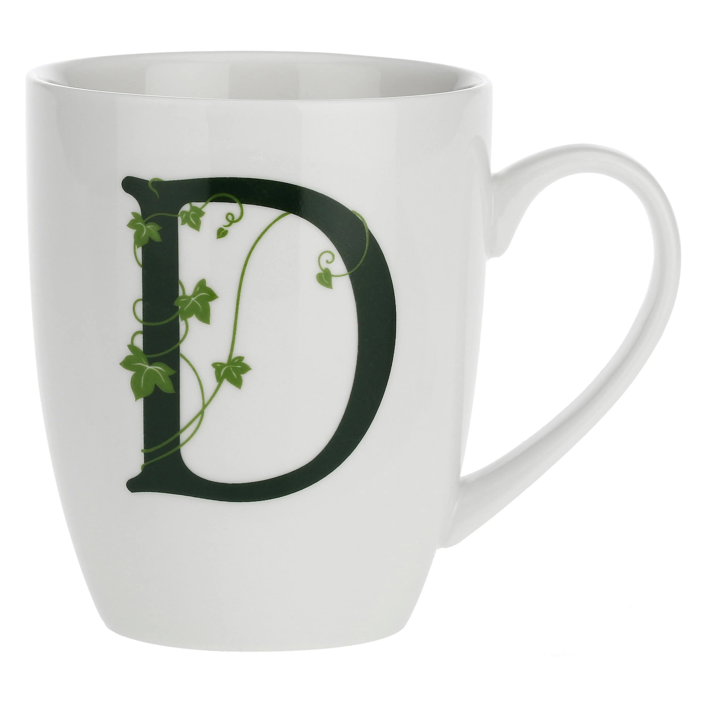 LA PORCELLANA BIANCA - Atupertu Tazza Mug Lettera "D" 380ml
